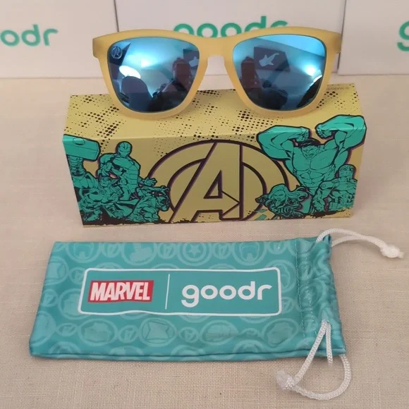 Goodr Marvel Sunglasses - Mjolnir... it's a soft j - Picture 3 of 3
